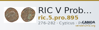 RIC V Probus 895 — CANOA