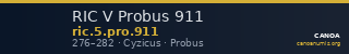 RIC V Probus 911 — CANOA