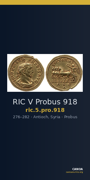 RIC V Probus 918 — CANOA
