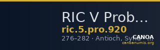 RIC V Probus 920 — CANOA