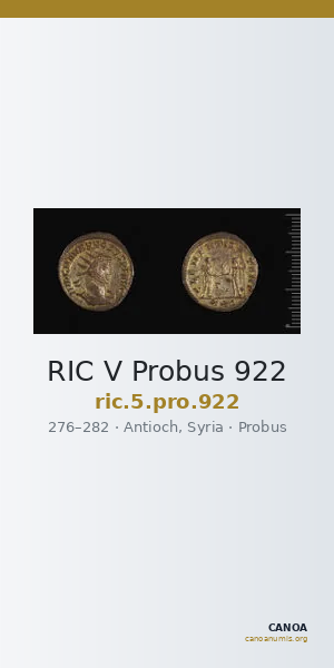 RIC V Probus 922 — CANOA