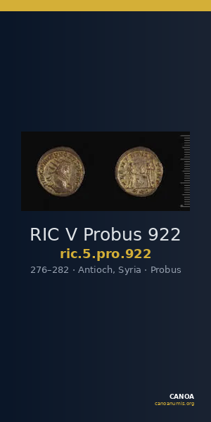 RIC V Probus 922 — CANOA