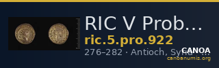RIC V Probus 922 — CANOA