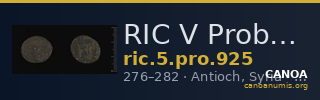 RIC V Probus 925 — CANOA