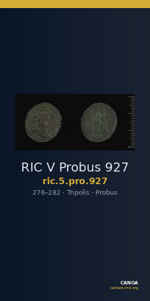 RIC V Probus 927 — CANOA
