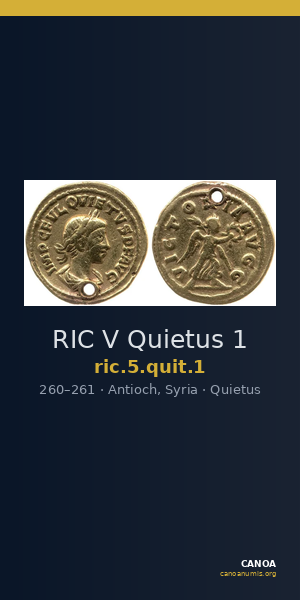 RIC V Quietus 1 — CANOA