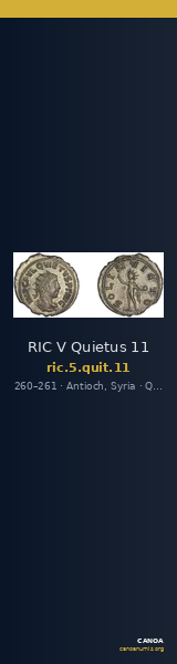RIC V Quietus 11 — CANOA