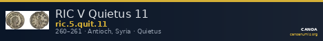 RIC V Quietus 11 — CANOA