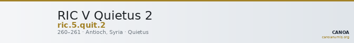 RIC V Quietus 2 — CANOA