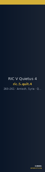 RIC V Quietus 4 — CANOA