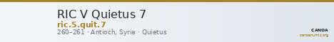 RIC V Quietus 7 — CANOA