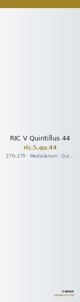 RIC V Quintillus 44 — CANOA