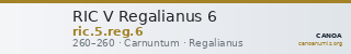 RIC V Regalianus 6 — CANOA