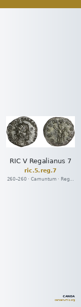 RIC V Regalianus 7 — CANOA