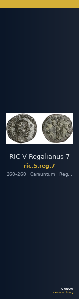 RIC V Regalianus 7 — CANOA
