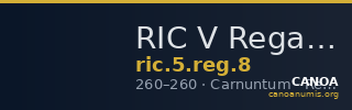 RIC V Regalianus 8 — CANOA