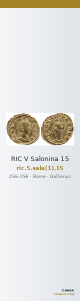 RIC V Salonina 15 — CANOA