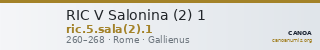 RIC V Salonina (2) 1 — CANOA