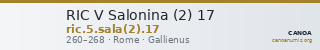 RIC V Salonina (2) 17 — CANOA