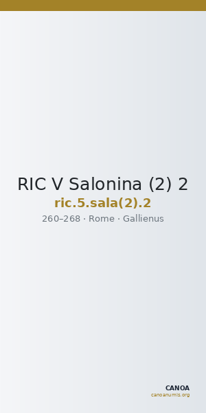 RIC V Salonina (2) 2 — CANOA