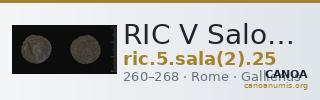 RIC V Salonina (2) 25 — CANOA