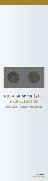 RIC V Salonina (2) 32 — CANOA