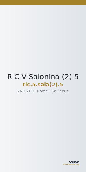 RIC V Salonina (2) 5 — CANOA