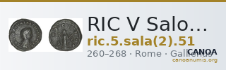 RIC V Salonina (2) 51 — CANOA