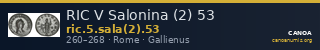 RIC V Salonina (2) 53 — CANOA