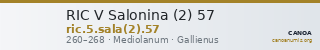 RIC V Salonina (2) 57 — CANOA