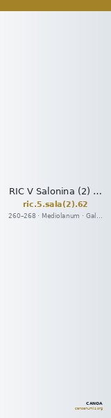 RIC V Salonina (2) 62 — CANOA