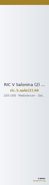 RIC V Salonina (2) 64 — CANOA