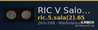 RIC V Salonina (2) 65 — CANOA