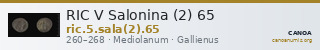 RIC V Salonina (2) 65 — CANOA