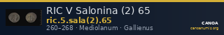 RIC V Salonina (2) 65 — CANOA
