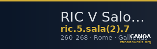 RIC V Salonina (2) 7 — CANOA