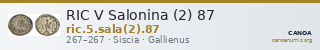 RIC V Salonina (2) 87 — CANOA