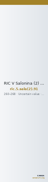 RIC V Salonina (2) 91 — CANOA