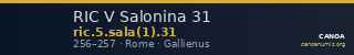 RIC V Salonina 31 — CANOA