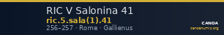 RIC V Salonina 41 — CANOA