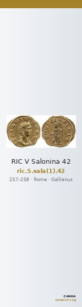 RIC V Salonina 42 — CANOA