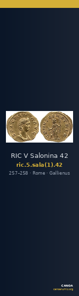 RIC V Salonina 42 — CANOA