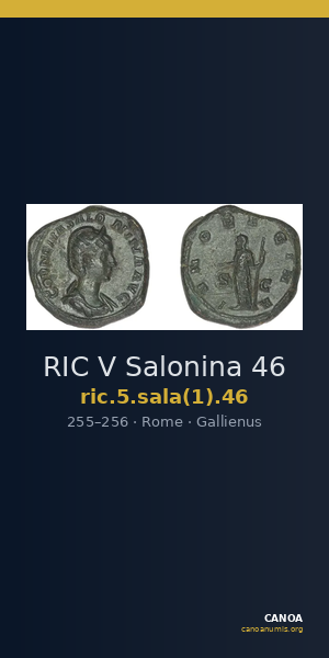 RIC V Salonina 46 — CANOA