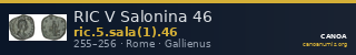 RIC V Salonina 46 — CANOA