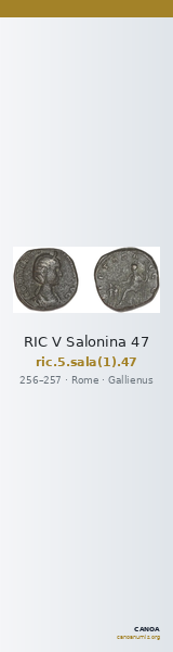RIC V Salonina 47 — CANOA
