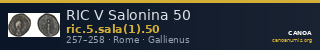 RIC V Salonina 50 — CANOA