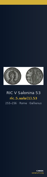 RIC V Salonina 53 — CANOA