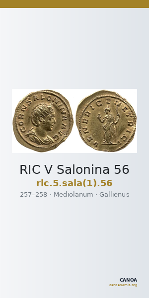 RIC V Salonina 56 — CANOA