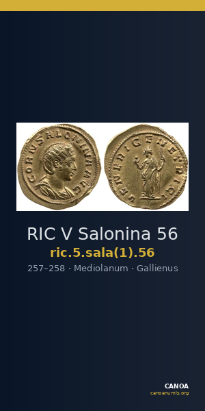 RIC V Salonina 56 — CANOA