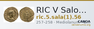 RIC V Salonina 56 — CANOA